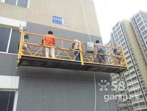 北京出租電動(dòng)吊籃租賃吊籃公司高清圖片 高清大圖